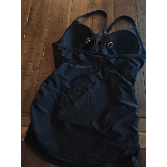 PinkBlush Maternity Black Tankini size L - Picture 5 of 8